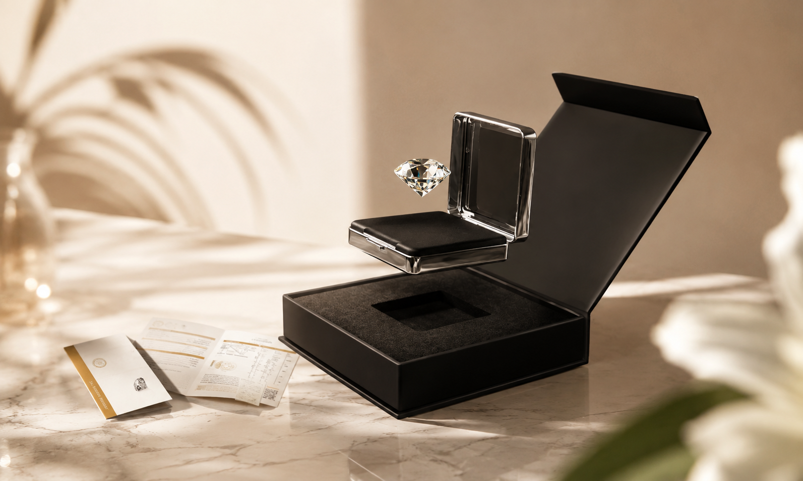 DiamondKeeper – lupenreine Naturdiamanten als Geschenk